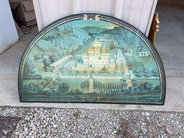 Wooden Print of Cafagiolo - 52”W x 30.5”H image