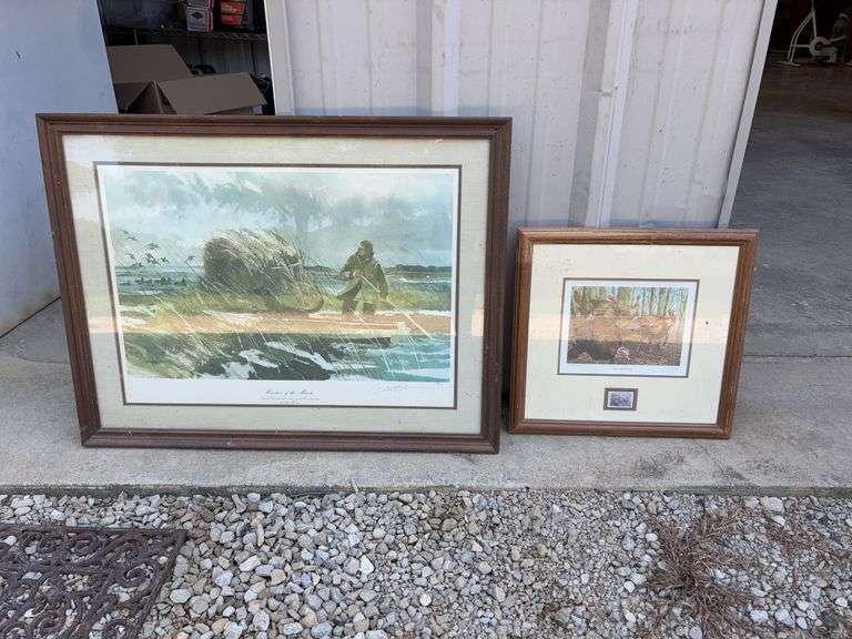 Ducks Unlimited Print & 1992 Wild Turkey Stamp Print image