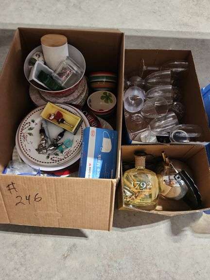 Assorted Kitchenware - Dishes, Stemware, Etc. image