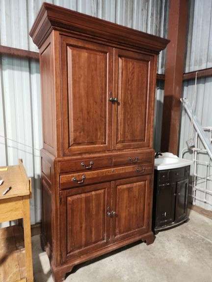Lexington Cherry TV Cabinet 44"x88"x22" image