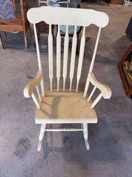 White Rocking Chair image