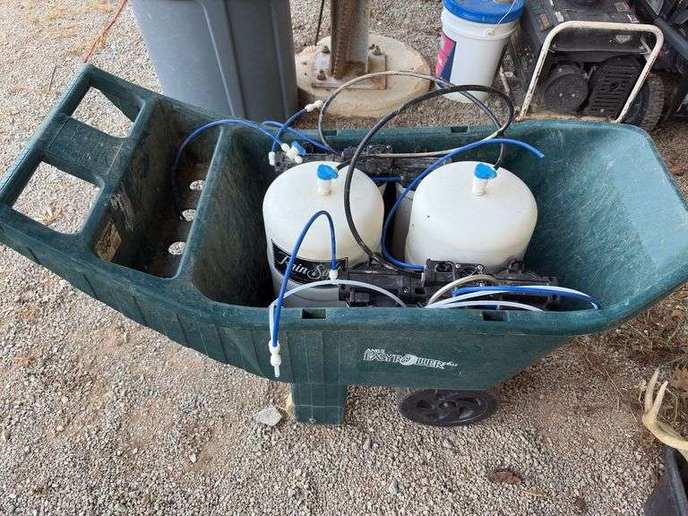 Water Softener and Water Filtration - cart not included image