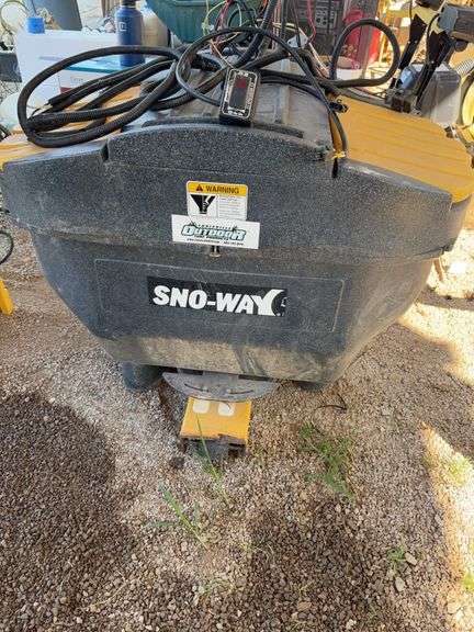 Sno-Way Receiver Hitch Salt Spreader image