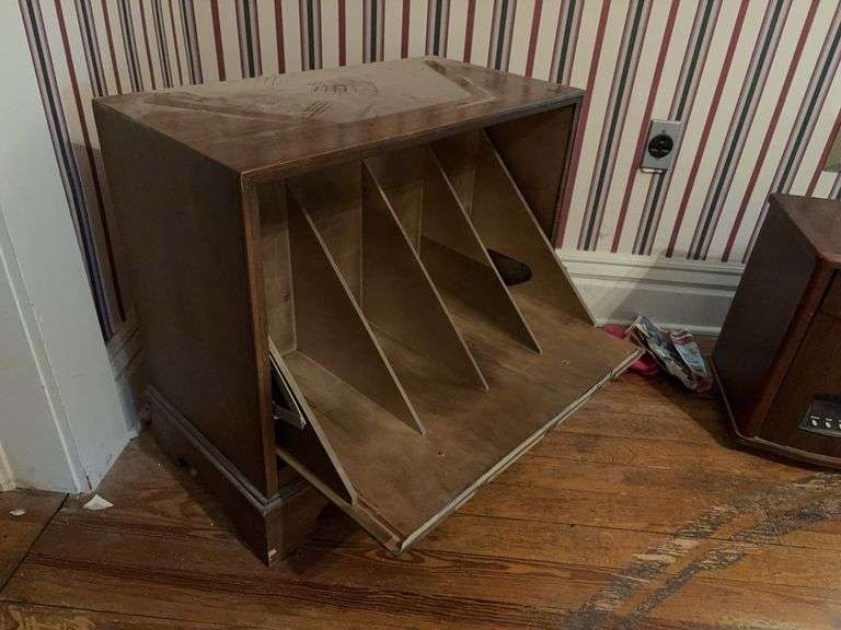 Foldout Record Storage Cabinet - 28”W x 15”D x 27”H image