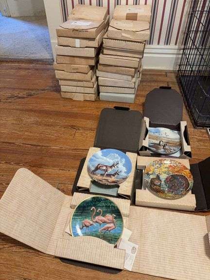 (40) Bradford Exchange Collectors Plates image