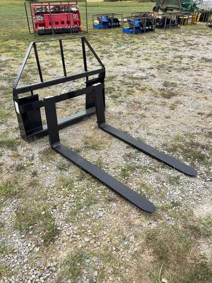 SAII100 Skid Steer Pallet Fork Frame with 48” Forks image