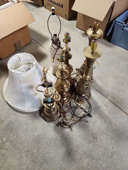 (6) Table Lamps and (2) Shades image