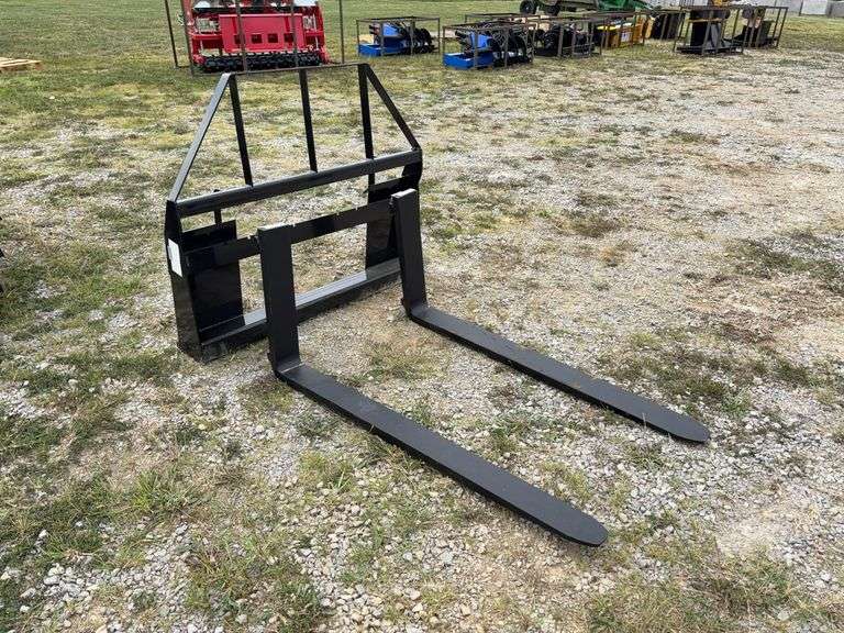 SAII100 Skid Steer Pallet Fork Frame with 48” Forks image