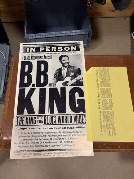 2002 BB King Poster image