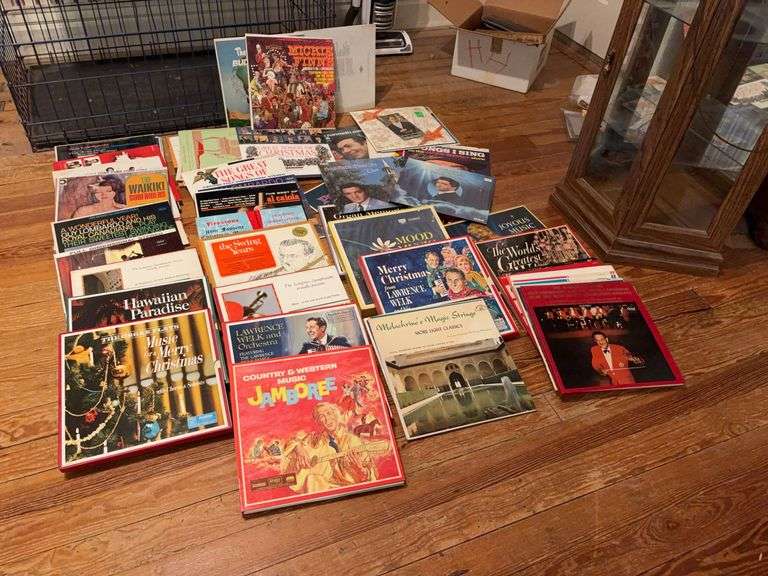 Large Group of Assorted Records image