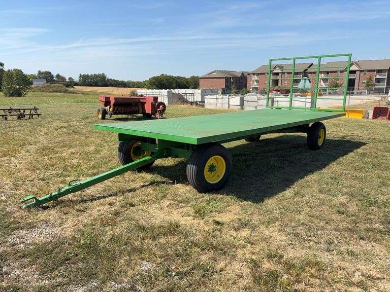 John Deere Steel Deck Wagon - 20’L x 8’W image