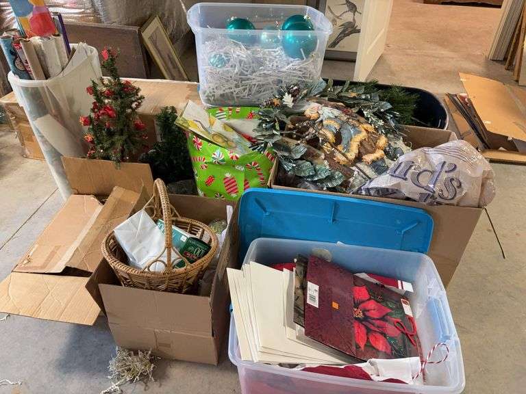 Large Group of Assorted Christmas Decor image
