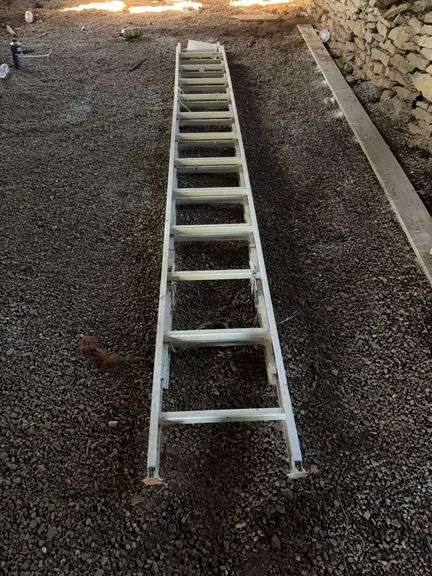 Aluminum Extension Ladder image