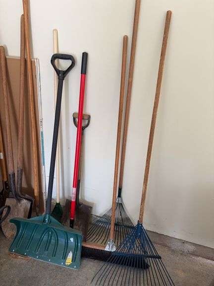 Assorted Long Handled Tools image