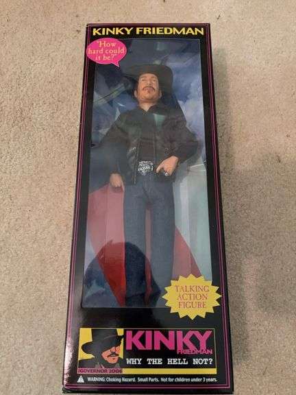 Kinky Friedman Action Figure - BNIB image