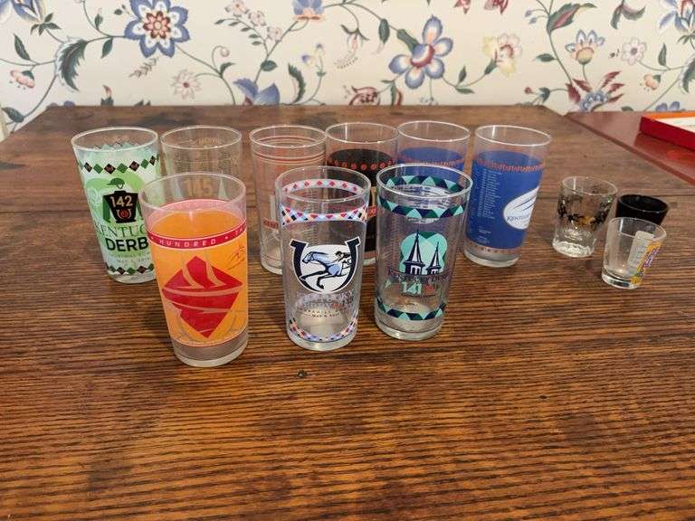 Assorted Derby Glasses and Shot Glasses image