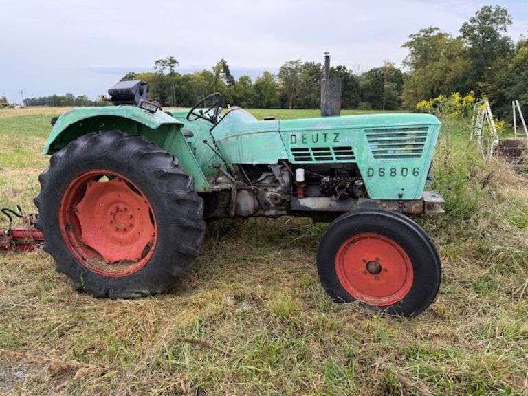 Deutz D6806 Tractor, 4063 Hours image