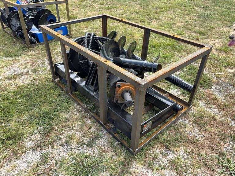 Mower King SSECAG-Y Skid Steer Kit - 6”,12”,14” Augers - SN SSECAG-Y25052901H image