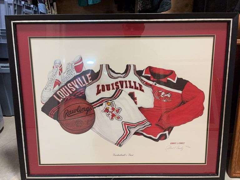 Basketball’s Best by Robert Conely- 28.5”W x 23”H image