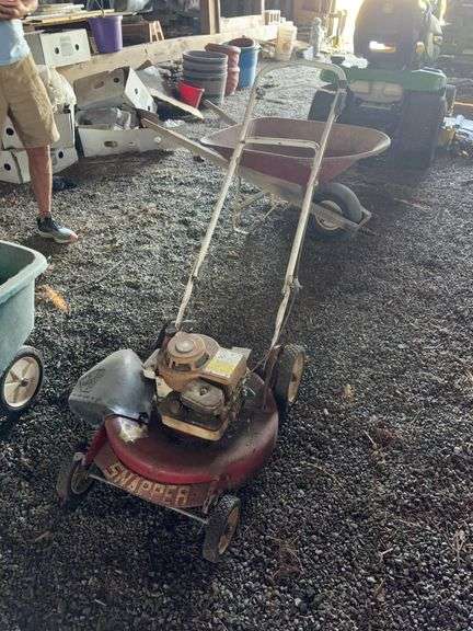 Snapper Push Mower - engine locked up image