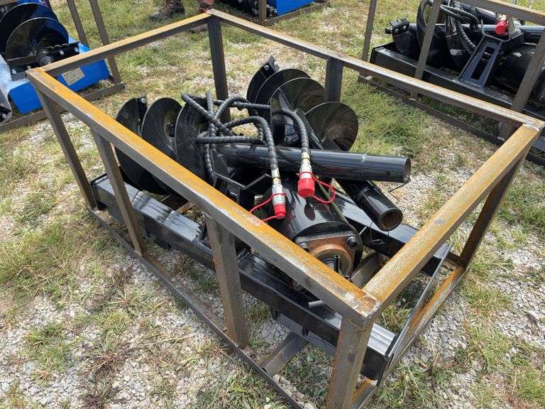 Mower King SSECAG-Y Skid Steer Kit - 6”,12”,14” Augers - SN SSECAG-Y25052902H image