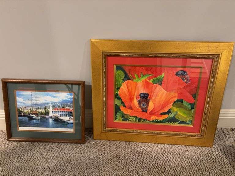 2 Framed Pieces of Artwork image