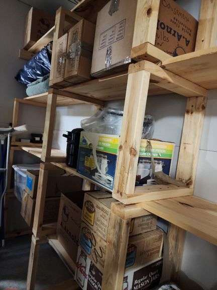 Canning Supplies - Pressure Canner, Pressure Cooker, Water Bath Canner, (7) Boxes of Jars, and Rings image