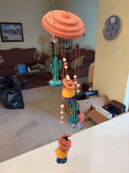 Mexican Wind Chime - made of clay image