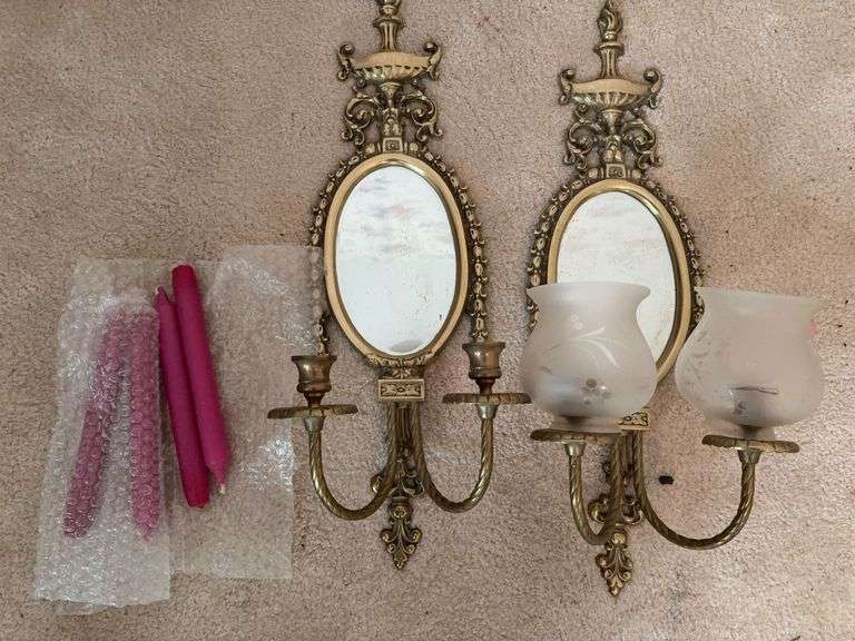 Sconces with Candle Sticks image