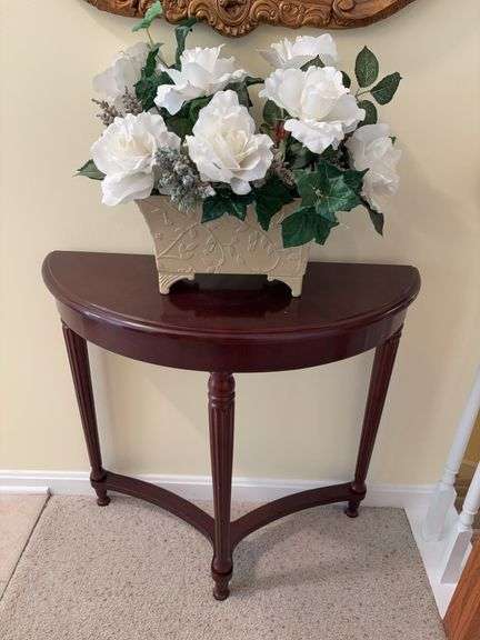 Artificial Flower Arrangement with Stand image