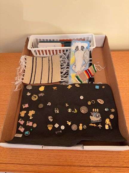 Assorted Lapel Pins and Misc image