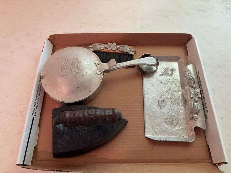 Antique Iron with Forged Aluminum Pieces image