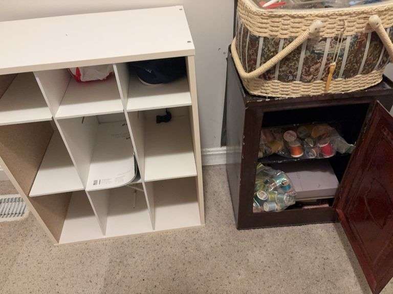 Cubbies and Sewing Supplies image