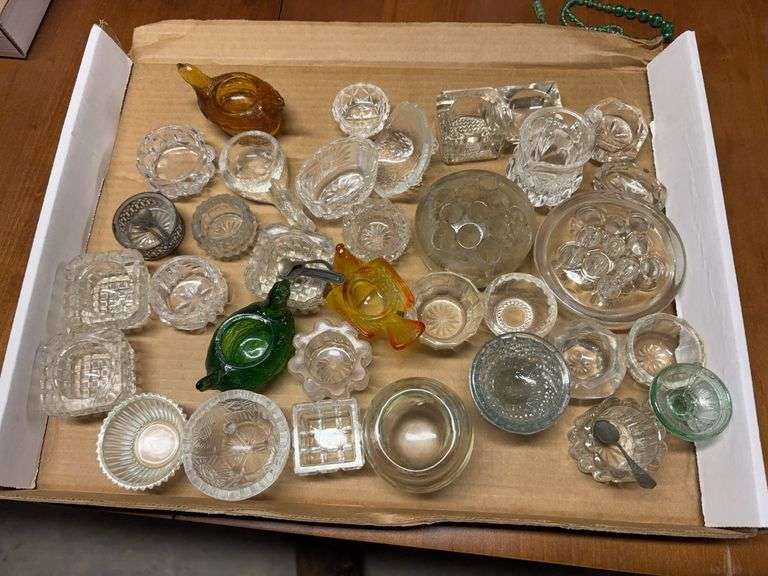 Box Lot of Salt Dishes image