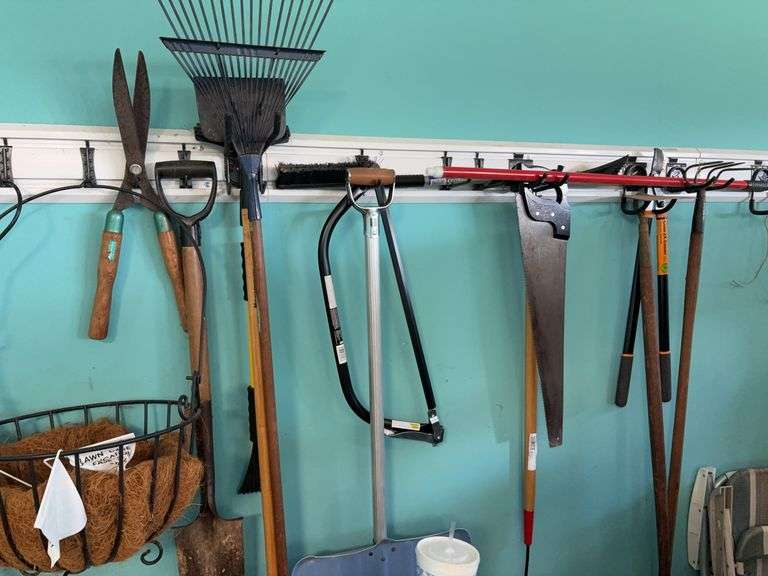 Assorted Long Handled Tools image