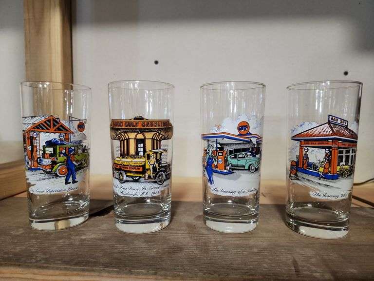 Set of 4 The Gulf Collector Series Glasses image