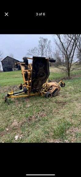 15ft Batwing Woods Finish Mower image