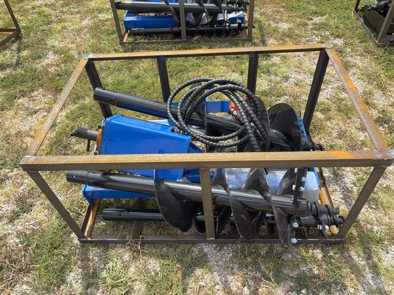 CFG Industrial Skid Steer Auger Kit - (1) 6” Auger, (1) 12” Auger, (1) 14” Auger - SN SSECAG-Y25052404N image