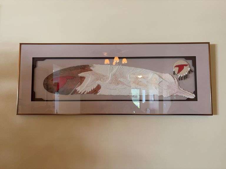 “Flight of The Eagle” 27/100 by Guthrie - 40”W x 15”H image