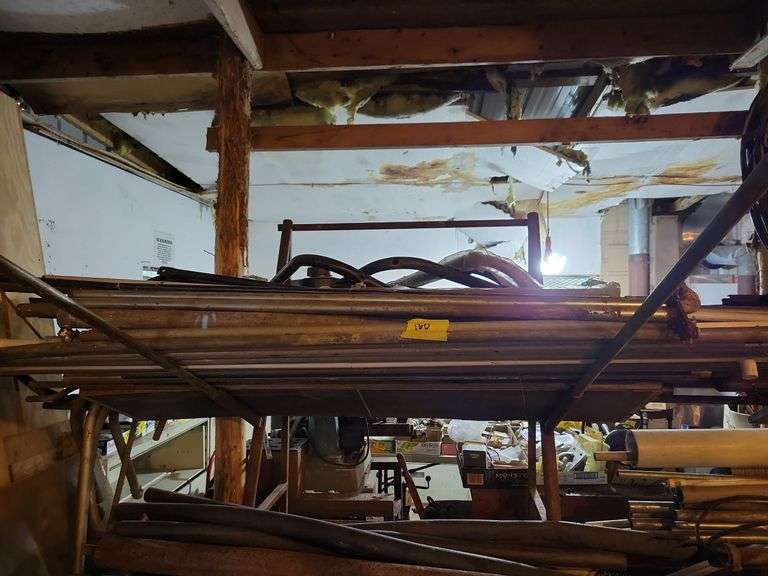 Metal pipes image