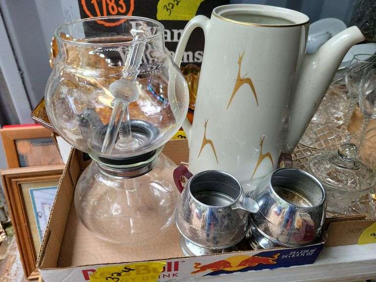 Vintage coffee pots image