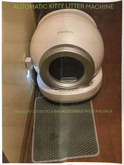 AUTOMATIC KITTY LITTER BOX image