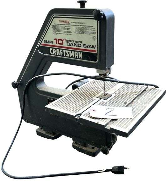 SEARS CRAFTSMAN 10” DIRECT DRIVE BAND SAW image