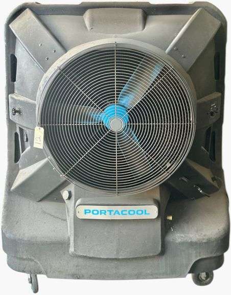 LARGE PORTACOOL JETSTREAM 260 115V 60HZ 9.3A SHOP FAN - COOLS UP TO 3,125 SQUARE FEET