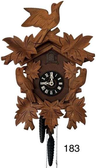 ORIGINAL GERMANY BLACK FOREST CUCKOO CLOCK image