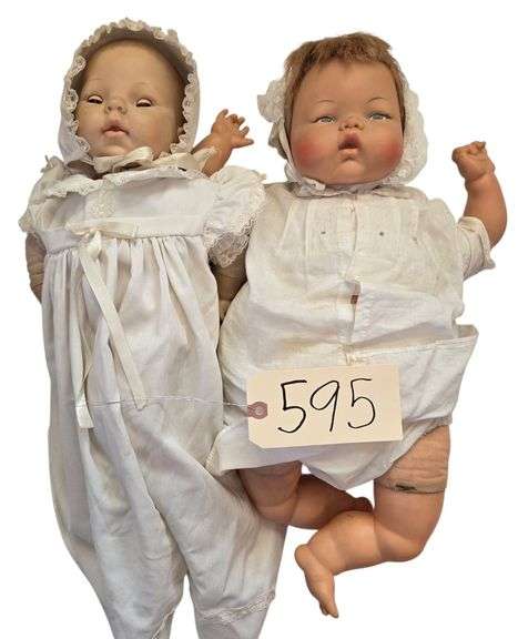 2 BABY DOLLS: 1 ALEXANDER APPROX. 16”, 1 IDEAL TOY CORP. APPROX. 20” image