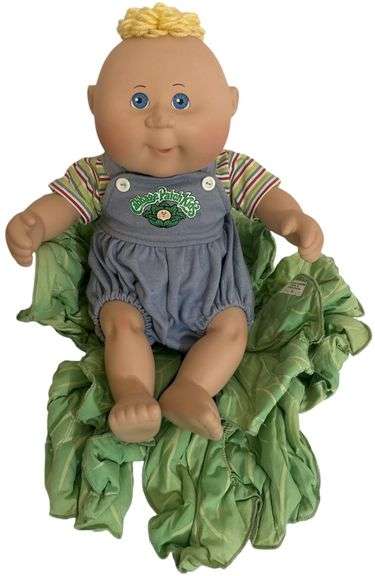 2007 APPALACHIAN ARTWORKS CABBAGE PATCH KIDS PORCELAIN DOLL APPROX. 12” TALL image