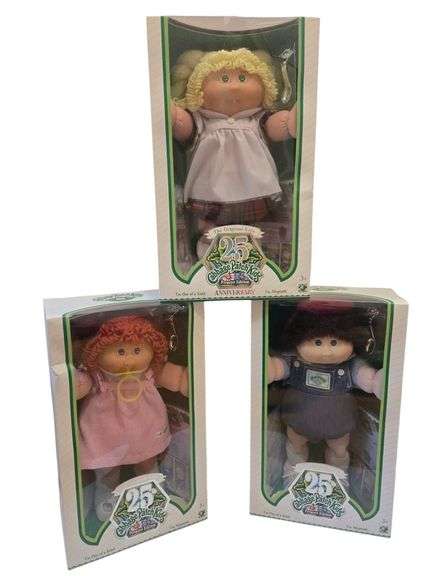 3 25TH ANNIVERSARY CABBAGE PATCH KIDS image