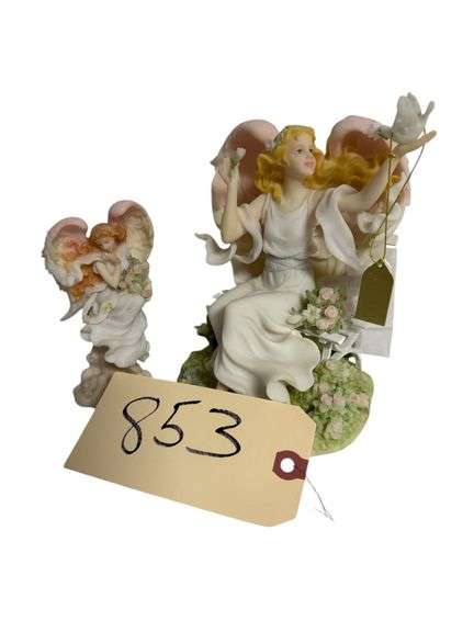 SERAPHIM CLASSICS MICHELLE "HOPE BLOOMS" AND "JOYFUL HEART" NUMBERED #22L1/4951 image