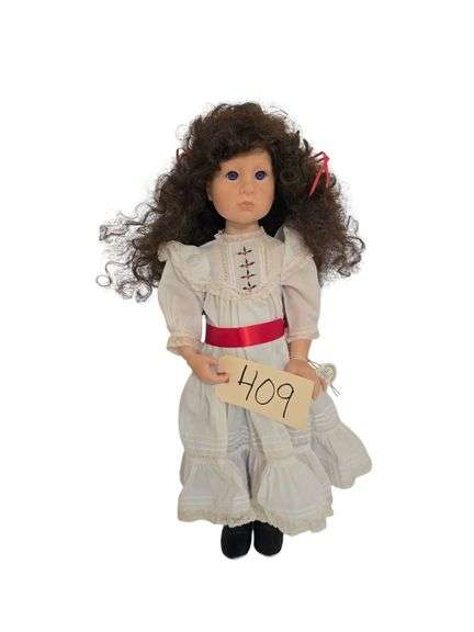 "VICTORIAN CHRISTMAS" BY JULIE GOOD-KRÜGER DOLL APPROX. 21” image